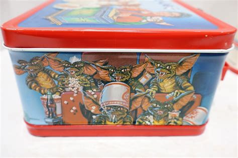 Vintage Gremlins Metal Lunchbox with Thermos 1984 by Aladdin